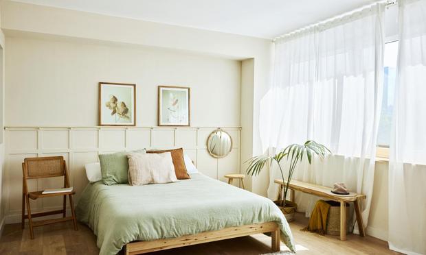 Dormitorio decorado. (Getty Images)
