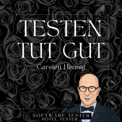 "Testen tut gut!" - Carsten Hennig, Software Tester | Hotel Tester. Fehler und Schwachstellen systematisch aufzudecken führt zu erheblichen Verbesserungen bei Qualität, Zuverlässigkeit und Sicherheit sowie vermeidet kostspielige Nachbesserungen.