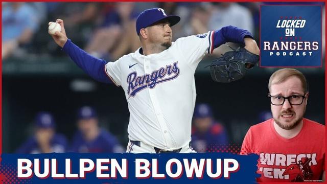 Texas Rangers bullpen soils stellar start from Nathan Eovaldi on Opening Day