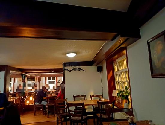 Ein dt.Restaurant in einem Fachwerkhaus
