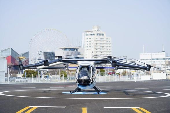 Osaka eVTOL vertiport - DRONELIFE