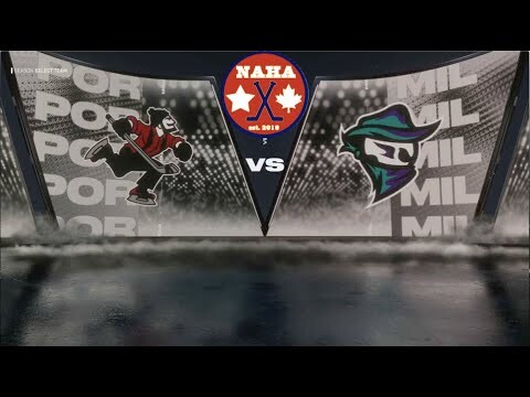 NAHA 2024-25 Season - Portland Lumberjacks (17-23-5) @ Milwaukee Renegades (20-19-5)
