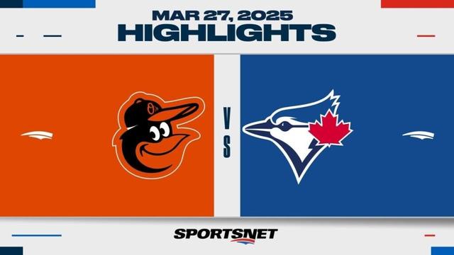 MLB Highlights | Orioles vs. Blue Jays - March 27, 2025 (Opening Day)