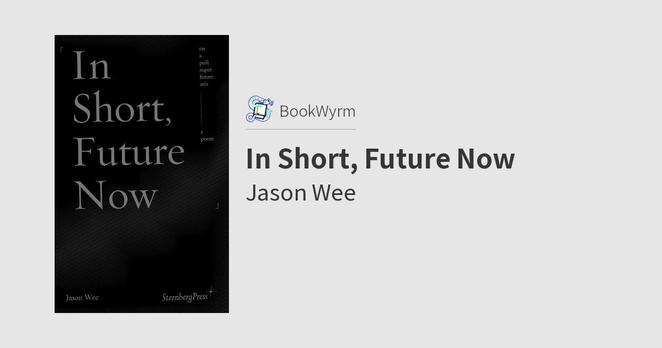 Jason Wee: In Short, Future Now (Paperback, Rockbund Art Museum)