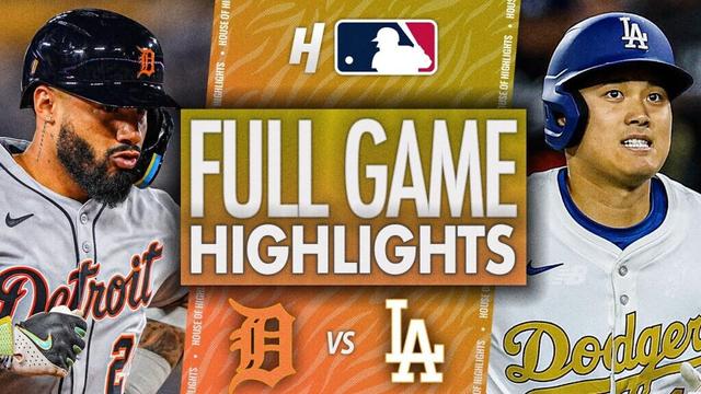 Detroit Tigers vs Los Angeles Dodgers  - FULL GAME HIGHLIGHTS | March 28, 2025 MLB