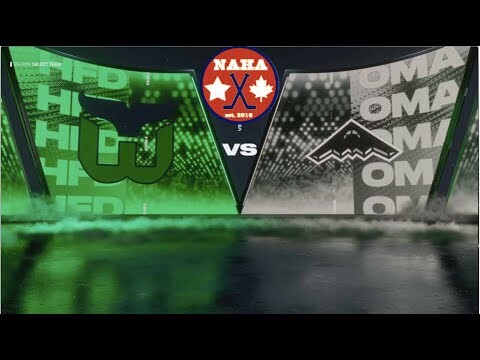 NAHA 2024-25 Season - Hartford Whalers (22-20-3) @ Omaha Stealth (28-13-3)