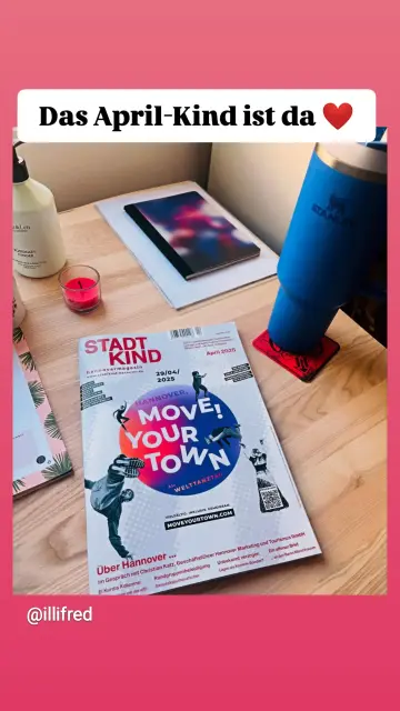 die Aprilausgabe vom Stadtkind