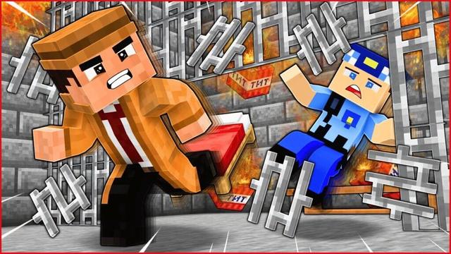 MURAT HAPİSHANEYİ PATLATTI VE KAÇTI! 😱 - Minecraft