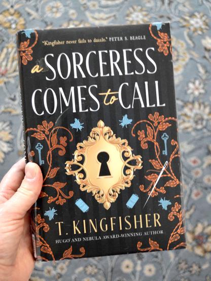 cover for the speculative novel A Sorceress Comes to Call by T. Kingfisher