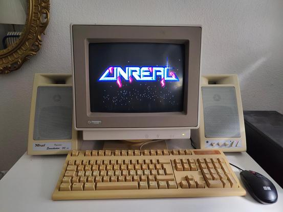 Screenshot from the Unreal demo by Future Crew