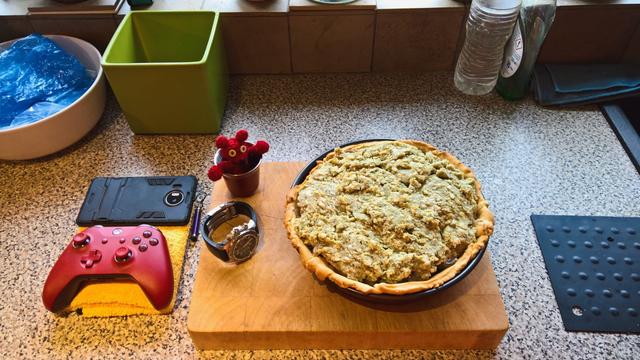 #IT's #PieTime made with #ChristmasLeftovers; because, #ChristmasIsBullcrap...