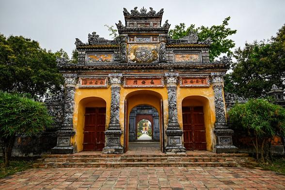 a gate in the Hue imperial City