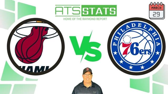 Miami Heat vs  Philadelphia 76ers Prediction (3/29/25) Ron's Free Basketball Picks