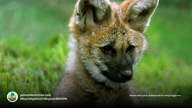 Maned Wolf Chrysocyon brachyurus