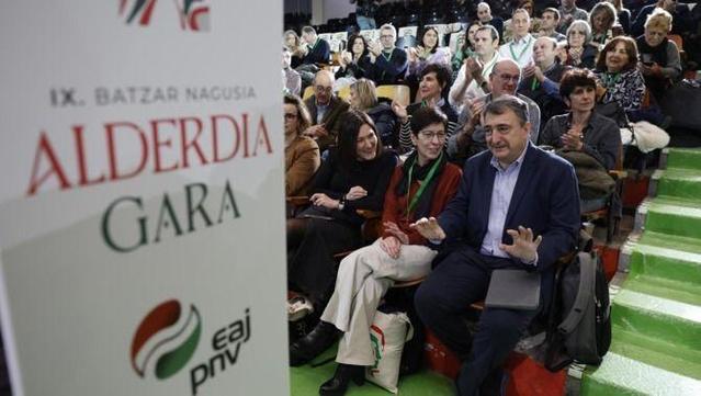 Aitor Esteban a l'Assemblea Nacional del PNB (EFE/Juan Herrero)