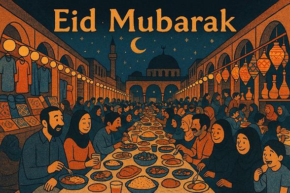 Eid Mubarak street party