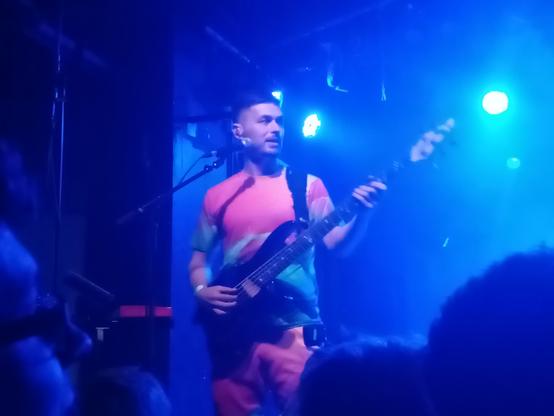 Adam Neely of Sungazer with bass