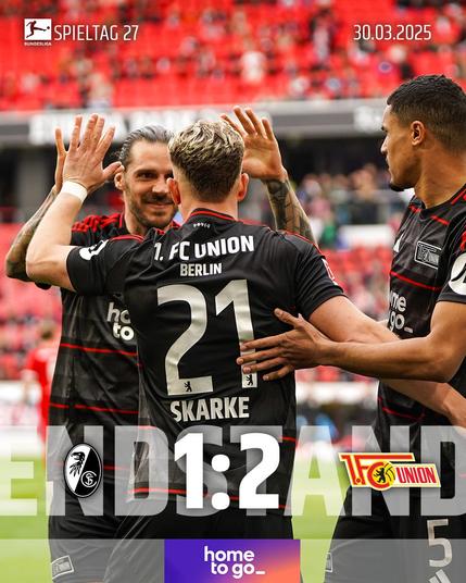 Schluss: Freiburg 1, Union 2