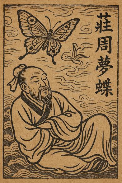 🦋"Once upon a time, I, Zhuang Zhou, dreamt I was a butterfly, fluttering hither and thither, to all intents and purposes a butterfly. I was conscious only of my happiness as a butterfly, unaware that I was Zhou. Soon I awakened, and there I was, veritably myself again. Now I do not know whether I was then a man dreaming I was a butterfly, or whether I am now a butterfly, dreaming I am a man." - #Zhuangzi, Ch 2 tr Burton Watson

#dao #tao #daoism #taoism #zhuangzhou #ChuangTzu #doist #taoist