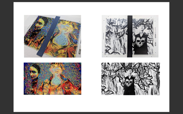 #libretas #styletransfer #fotomontaje