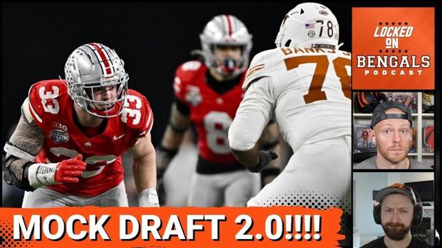 Mock Draft 2.0! Cincinnati Bengals Bolster KEY Weaknesses in Latest Mock