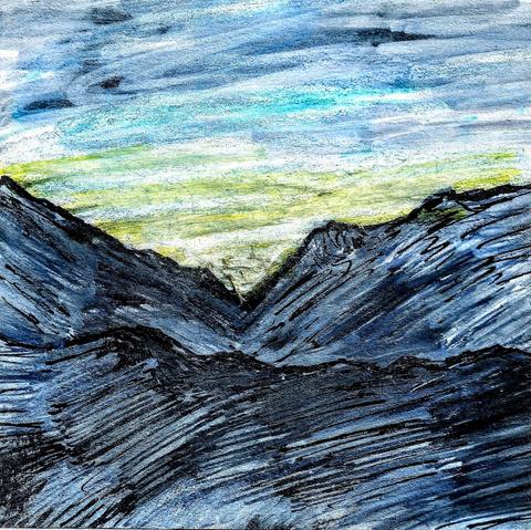 i tried to explain

mountains drawn in pen on a sticky note