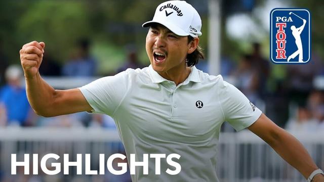 Min Woo Lee serves up FIRST W on TOUR | | Round 4 | Houston Open | 2025