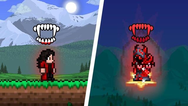 TERRARIA... MAS EU SOU UM VAMPIRO