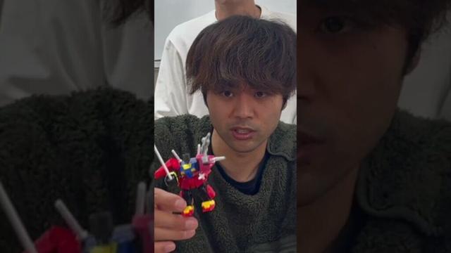右左で選んだパーツだけでしか組み立てられないガンダム　#PR 　#バンダイ　#ブロックロス　#ガンダム　#魔神創造伝ワタル　#魔神英雄伝ワタル　#shorts