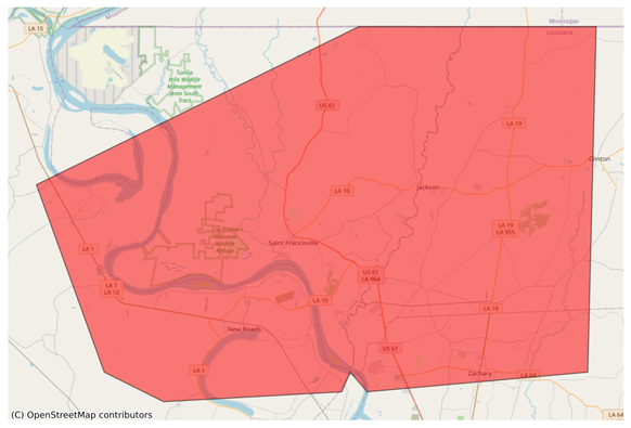 Severe Thunderstorm Warning -  - NWS New Orleans LA