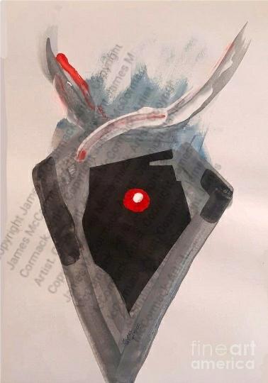 G.
Industrial Heart.
Industrial Heart is a minimalist, semi abstract, gouache painting.