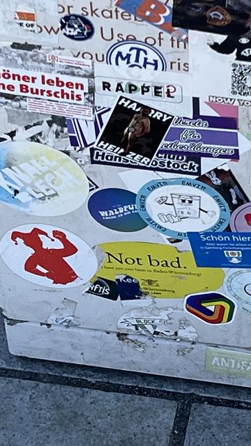 Not Bad Sticker aus Baden-Württemberg