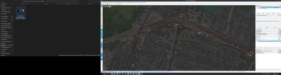 panneaux sur carte