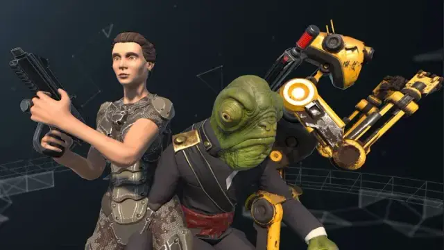 3 Unity characters