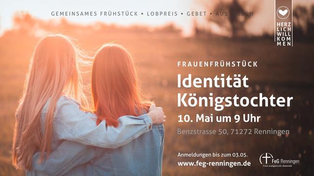 Flyer Frauenfrühstück: Identität Königstochter