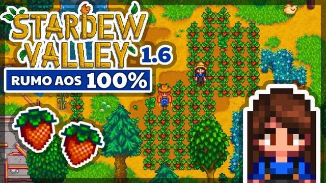 Quanto vai render nossa Colheita de Morangos? 🍓✨ | Stardew Valley Rumo à Perfeição [#4]