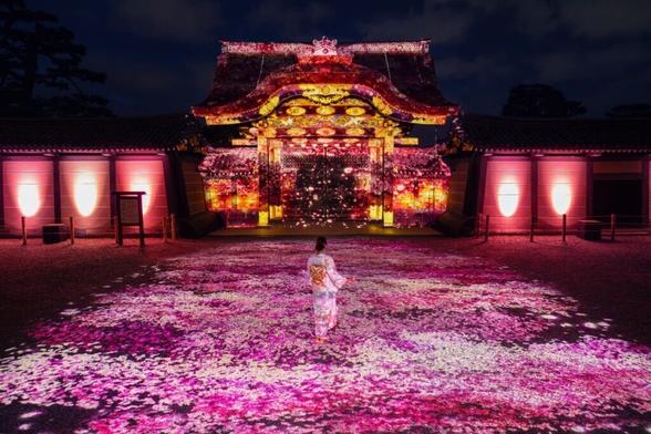 Kyoto's Nijo Castle is hosting a digital art event this month