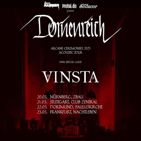 Dornenreich / Vinsta - Arcane Ceremonies 2025 tour
