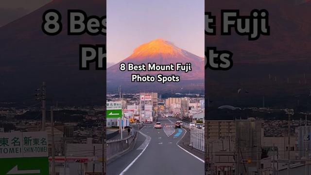 8 Best Mount Fuji photo spots🇯🇵 #japantravel #mountfuji #mountfujiview #japantravelguide