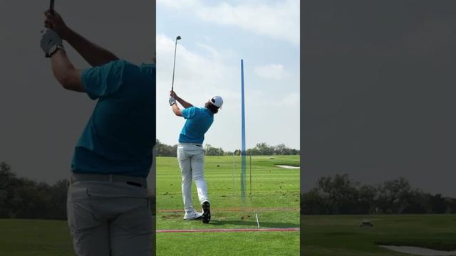 Tommy Fleetwood's mesmerizing starting line drill...#TaylorMade #golf #shorts