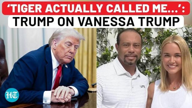 Trump Reveals What He Told Tiger Woods About His Relationship With Former Daughter-In-Law Vanessa
