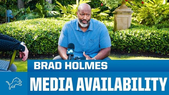Brad Holmes NFL Owners Meetings | Detroit Lions