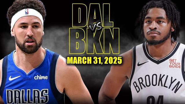 Dallas Mavericks vs Brooklyn Nets Full Game Highlights - March 31, 2025 | NBA Regular Season