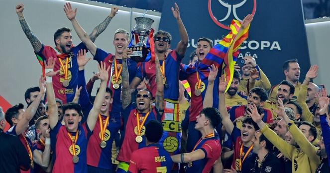 サッカー＝バルサ優勝、クラシコ制し最多15回目　スペイン・スーパー杯 | ロイター