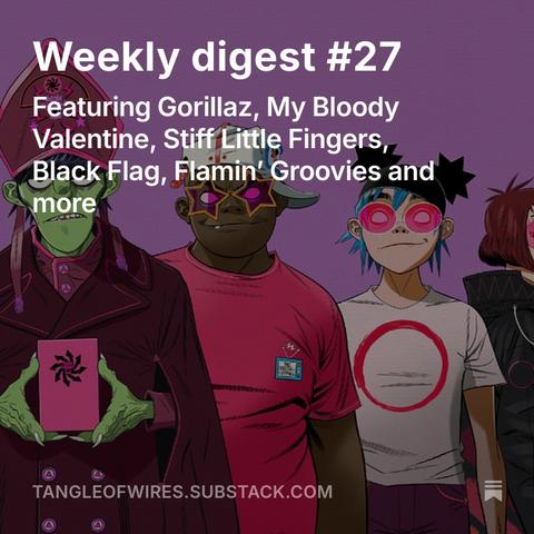 Animated band Gorillaz