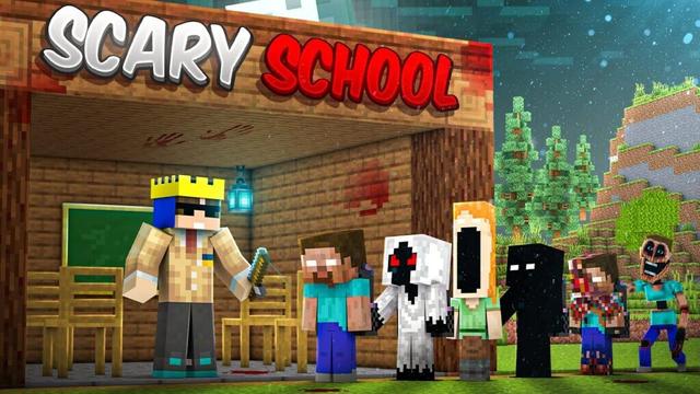 I Opened a SCARY SCHOOL in Minecraft