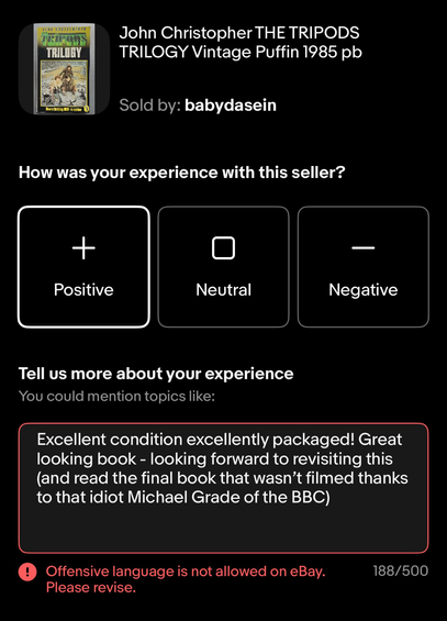 EBay review