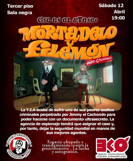Cine en el Ateneo: «Mortadelo y Filemón»