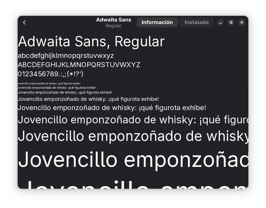 The following image offers a preview of the new font that has been introduced by GNOME developers for GNOME 48. The font, entitled Adwaita Sans, has been designed to replace the iconic Cantarell font, which had been the default font for GNOME for many years.
