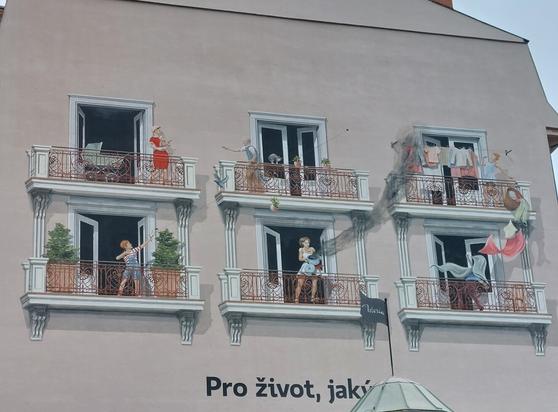 Artwork by Tomáš Müller in Karlovy Vary, Czechia